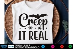 Halloween Svg Design,Halloween Quotes Spooky Halloween T-Shi Product Image 1