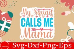 Mothers day sticker SVG Bundle Funny Mom Svg Design Funny Qu Product Image 10