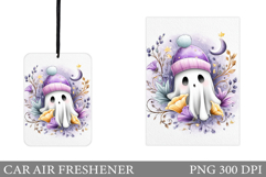 Cute Ghost Car Air Freshener. Cute Pumpkin Car Air Freshener Product Image 1