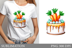 Carrot Sublimation. Carrot T-Shirt Design Product Image 1
