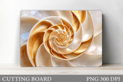 Seashell Cutting Board Design. Seashell Sublimation Product Image 1