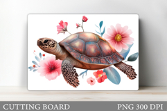 Turtle Kitchen Cutting Board. Turtle Cutting Board Design Product Image 1