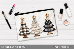 Christmas Cosmetics Bag. Christmas Makeup Bag Design Product Image 1