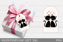 Valentines Dog Gift Tag. Valentines Gift Tag Printable Product Image 1