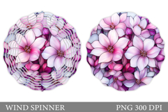 Flowers Wind Spinner Design. Wildflowers Wind Spinner Product Image 1