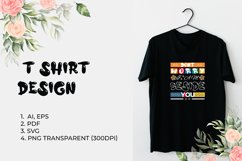 Don't Worry I Am Beside You T Shirt design Product Image 1