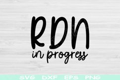 RDN Svg In Progress, Registered Dietitian Nutritionist Svg Product Image 1