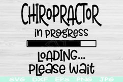 Chiropractor In Progress Loading Please Wait Svg, Dxf, Eps Product Image 1