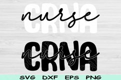 CRNA Svg, Nurse Anesthetist Svg, Nurse Svg Files For Cricut Product Image 1