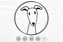 Whippet Dog Svg, Whippet Dog Breed Png Product Image 1