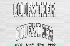 Godfather SVG, Godfather Shirt Design, Godfather Cut File Product Image 1