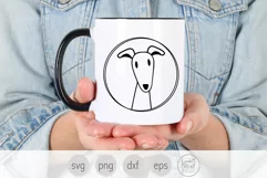 Whippet Dog Svg, Whippet Dog Breed Png Product Image 2
