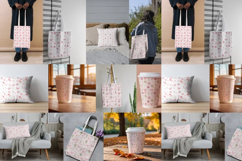 Seamless Pattern Design Bundle 12 Digital Patterns Product Image 3