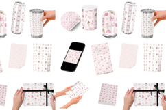 Seamless Pattern Design Bundle 12 Digital Patterns Product Image 2