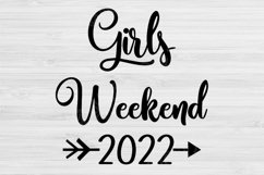 Girls Weekend Svg, Girls Trip Svg Files for Cricut Cutting. Product Image 2