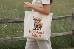 Highland Vibes Png, Cozy Western Highland Cow Png Design Product Image 9