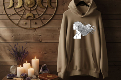 Zodiac Woman Silhouette Bundle, Astrology Png Set, Celestial Product Image 11