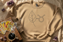 Zodiac Element Line Art Png Bundle, Astrology Element Symbol Product Image 3