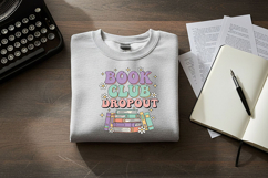 Bookworm Png Bundle, Reading Lover Clipart, Book Club Design Product Image 7