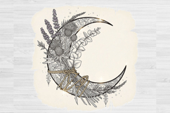 Goth Cottagecore PNG Bundle, Dark Academia Aesthetic, Witchy Product Image 11