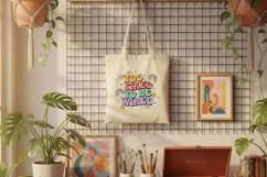 Retro Quote Png Bundle, Whimsical Positive Saying Product Image 12