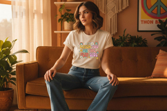 Retro Quote Png Bundle, Whimsical Positive Saying Product Image 14