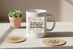 Sarcasm Loading Png, Retro Pastel Funny Quote Clipart Png Product Image 3
