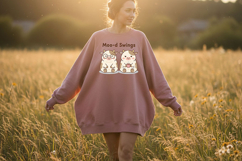 Moo-d Swings Png, Funny Cow Png, Cute Cow Png Coffee Cow Png Product Image 4