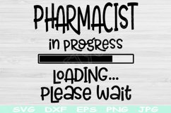 Pharmacist Svg In Progress Loading Please Wait Svg, Dxf, Eps Product Image 1