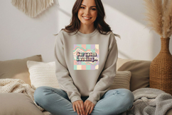 Sarcasm Loading Png, Retro Pastel Funny Quote Clipart Png Product Image 4