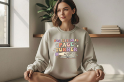 Bookworm Png Bundle, Reading Lover Clipart, Book Club Design Product Image 4