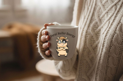 Feral Cow Png Bundle, Funny Cow Png Collection, Sassy Cow Product Image 6