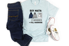 Boy Math Png Bundle, Funny Boy Math Quotes, Trendy Meme Png Product Image 3