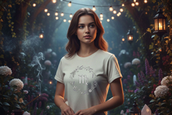 Zodiac Glyph Floral Frame Bundle Astrology Png Set Celestial Product Image 7