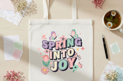 Spring Whimsical Png Bundle, Fresh Floral Clipart, Bloom Png Product Image 7