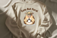 Feral Cow Png Bundle, Funny Cow Png Collection, Sassy Cow Product Image 9