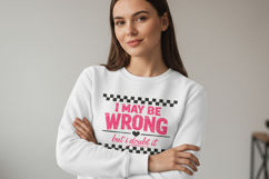 I May Be Wrong But I Doubt It PNG, Funny Sarcastic Quote Png Product Image 8