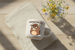 Unhinged But Cute Cow Png, Funny Cow Png, Cute Sassy Cow Png Product Image 8