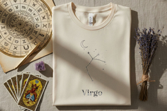 Minimalist Zodiac Constellation Png Bundle, Astrology Line Product Image 9