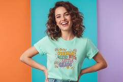 Retro Quote Png Bundle, Whimsical Positive Saying Product Image 8