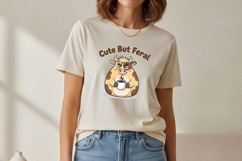 Feral Cow Png Bundle, Funny Cow Png Collection, Sassy Cow Product Image 11