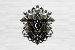 Goth Cottagecore PNG Bundle, Dark Academia Aesthetic, Witchy Product Image 10