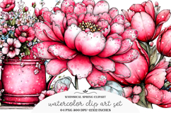 Whimsical Spring Clipart Product Image 1