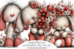 Whimsical Easter Animal Clipart Product Image 1