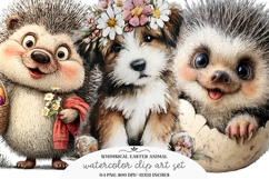 Whimsical Easter Animal Clipart Product Image 1