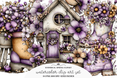 Whimsical Spring Clipart Product Image 1