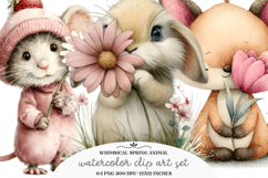 Whimsical Spring Animal Clipart Product Image 1