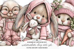 Whimsica Easter Bunny Clipart Product Image 1