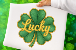 St Patricks Day Png Yarn Lucky Shamrock Product Image 1