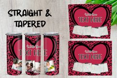 Photo Text Sublimation Designs Tumbler Wrap for Tumblers Product Image 1